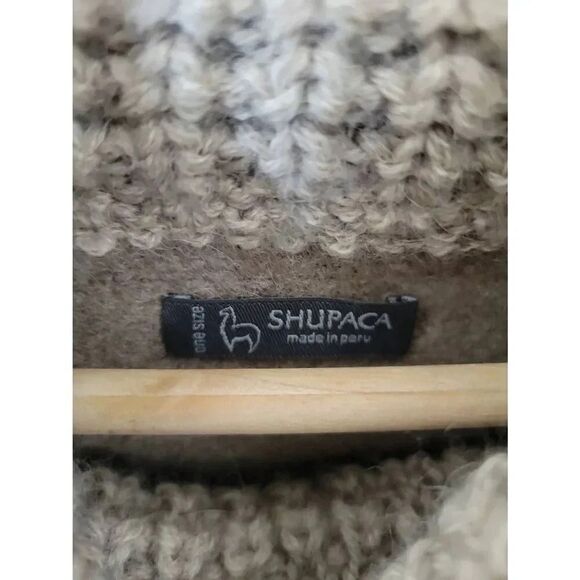 Shupaca Brown Poncho One Size NWOT - Picture 7 of 8